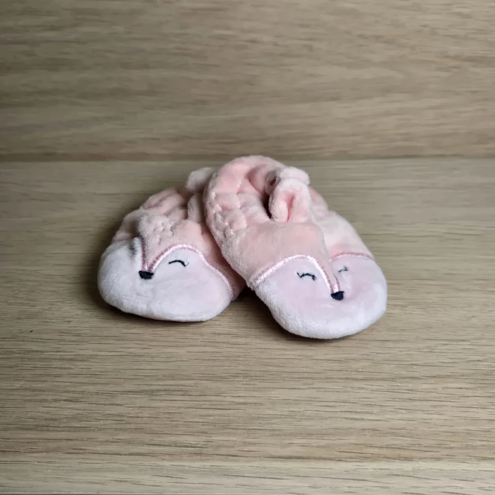 Adorable Newborn Baby Moccasins and Booties - Pink, Cream, and Orange Baby Gap